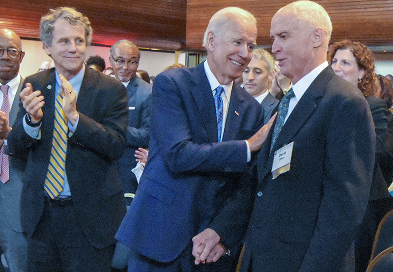 Excellence in Public Service Award to Joe Biden