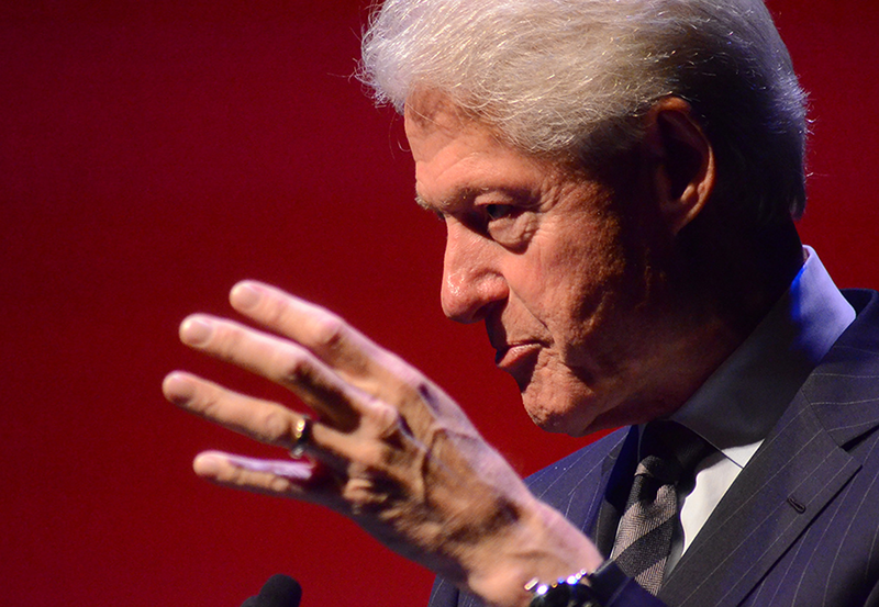 Bill Clinton at the John Glenn College of Public Affairs